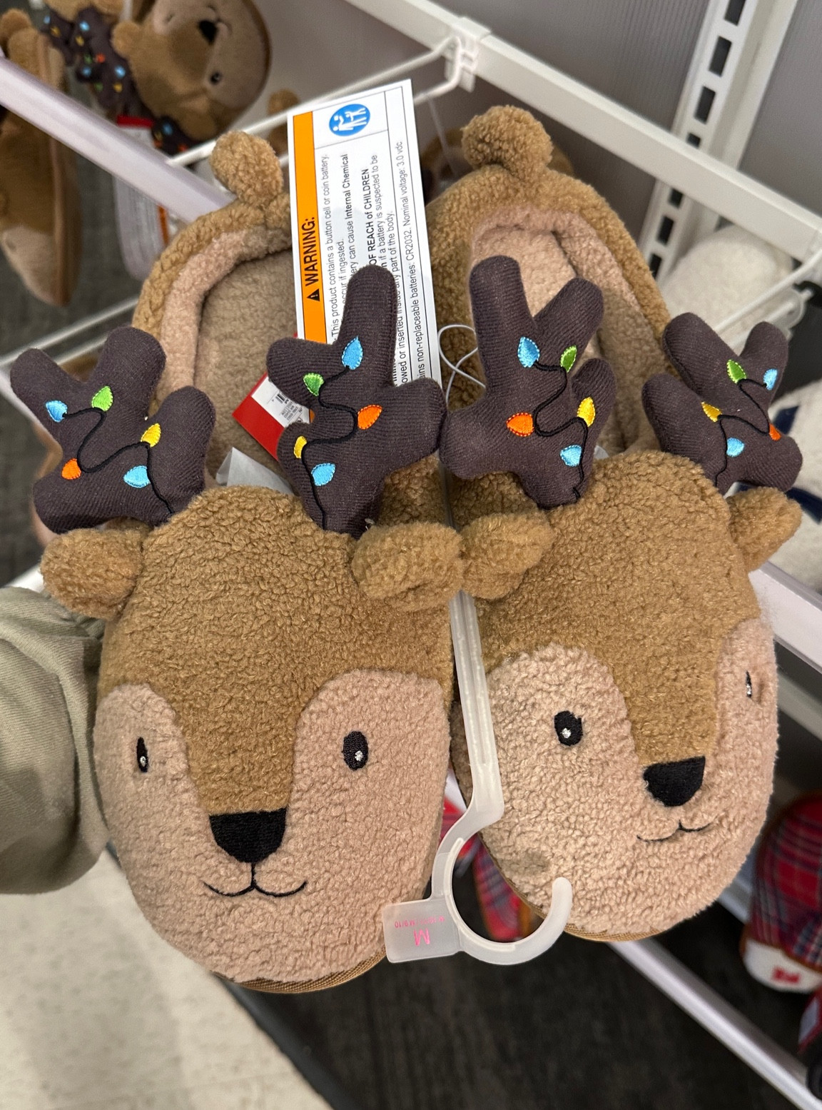 Super cute light up slippers to complete your Christmas pajamas outfit. These Christmas slippers are available in sizes for the whole family!

#LTKShoeCrush #LTKHoliday #LTKFindsUnder50
