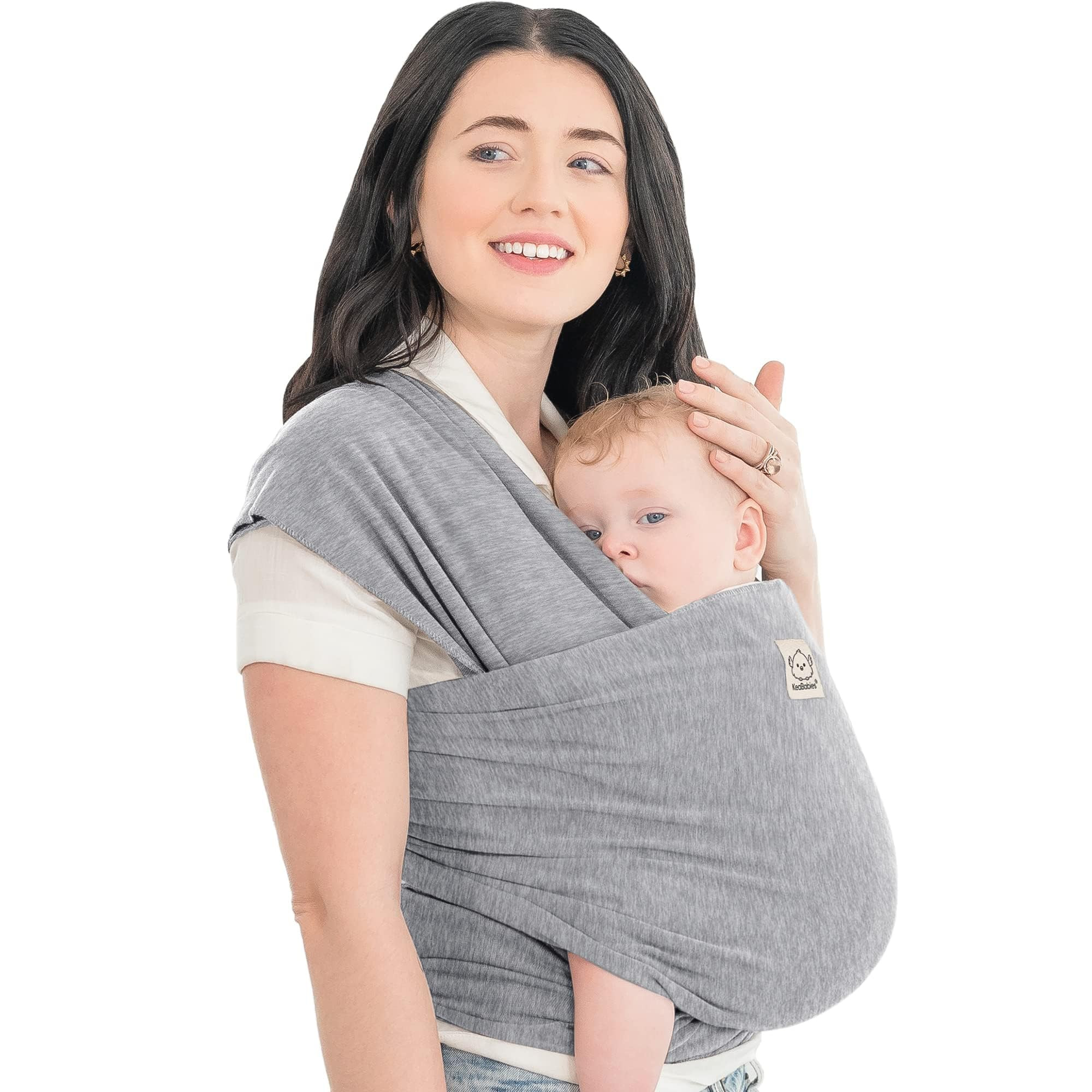 KeaBabies Baby Wrap Carrier - All in 1 Original Baby Carrier Newborn to Toddler Sling, Easy to We... | Amazon (US)
