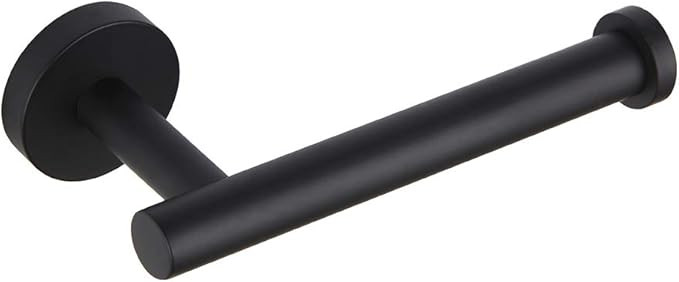 GERZ Bathroom Toilet Paper Holder SUS 304 Stainless Steel Matte Black Tissue Paper Roll Holder Wa... | Amazon (US)