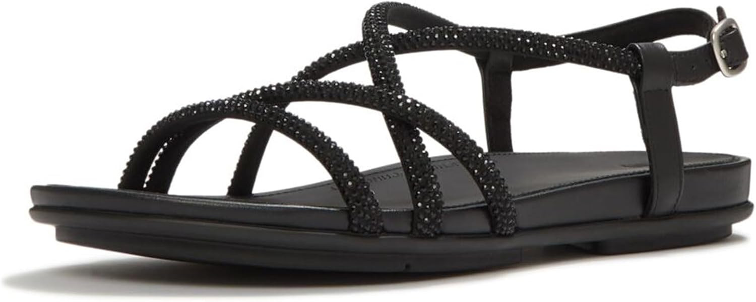 FitFlop Women's Gracie Crystal Back-Strap Sandals | Amazon (US)