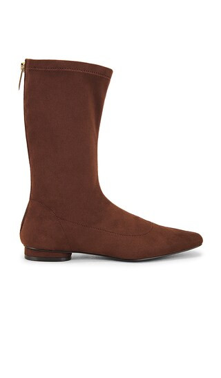 Flat Glove Boot Footwear in Chocolate | Revolve Clothing (Global)