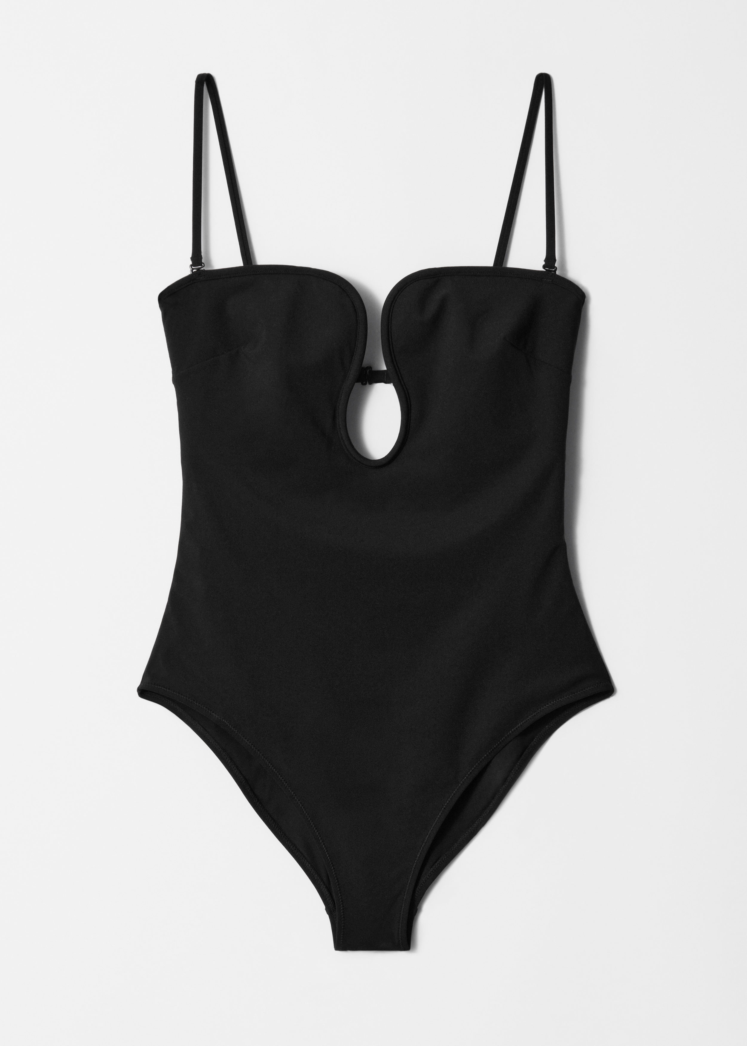 Badeanzug mit U-förmigem Bügel - Schwarz - & Other Stories DE | & Other Stories EU