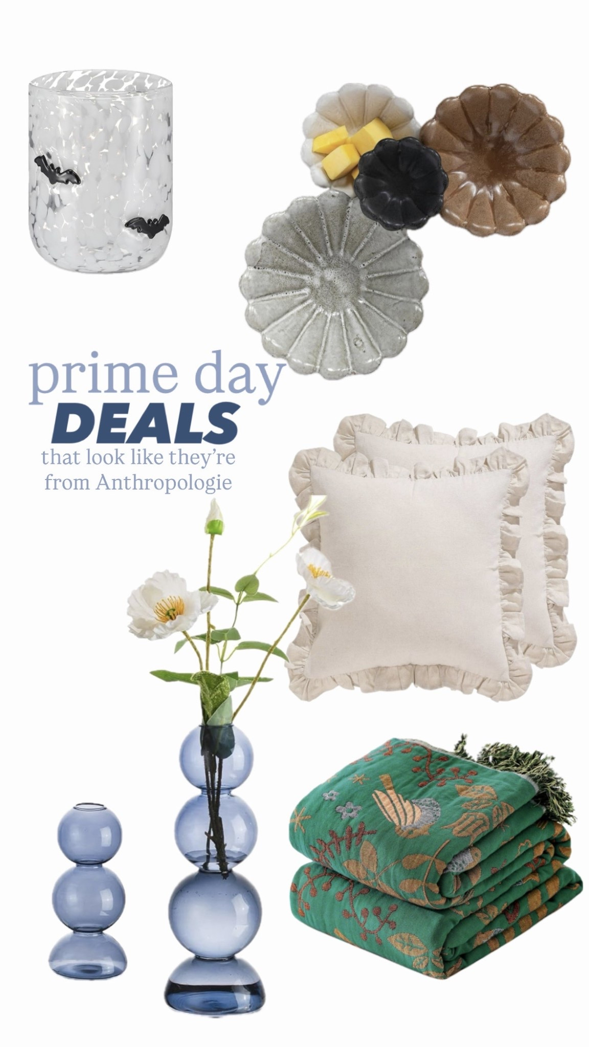 Amazon prime day deals that look like they’re from Anthropologie! 

#LTKSaleAlert #LTKHome #LTKFindsUnder50
