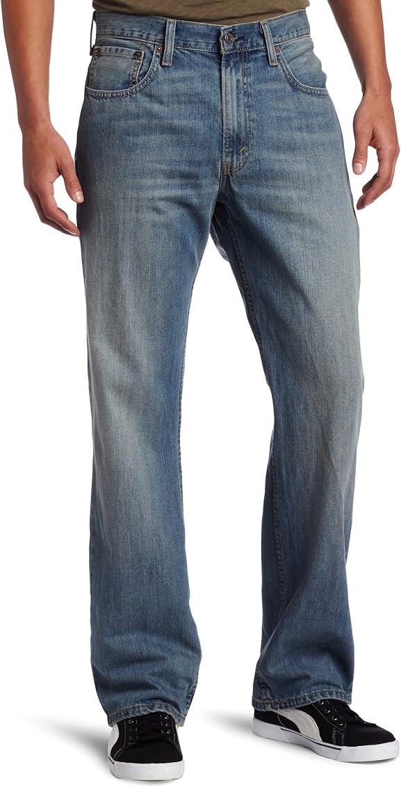 Levi's Men's 569 Loose Straight Fit Jeans (Stretch) | Amazon (US)
