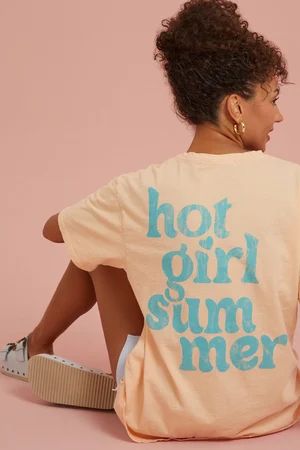 Hot Girl Summer Graphic Tee in Orange | Altar'd State | Altar'd State