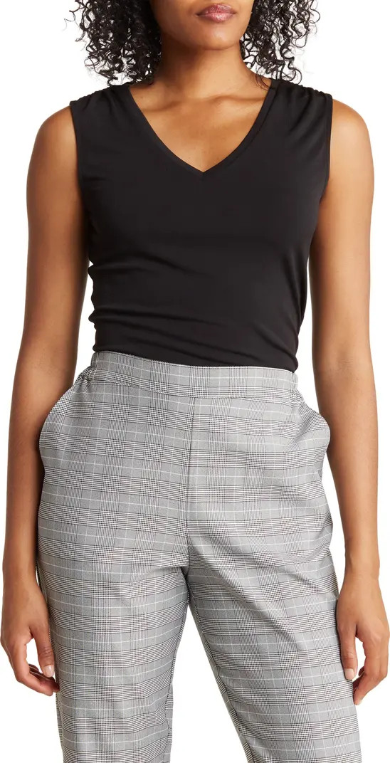 Pleat Shoulder Fitted Tank | Nordstrom Rack