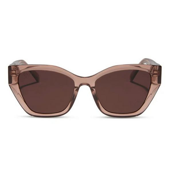 Women's DIFF EYEWEAR Evie Sunglasses Café Ole Brown | Scheels Sports