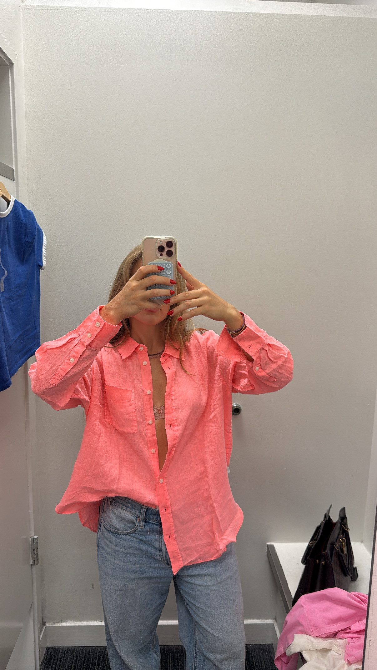 easy linen button down for the summer! wearing a size medium  

 #LTKSummerEdit #LTKStyleTip