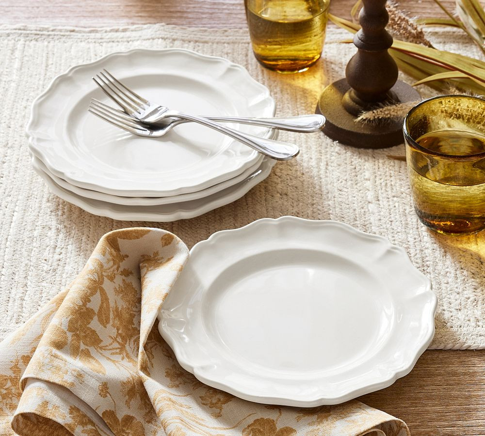 Heirloom Stoneware Salad Plates | Pottery Barn (US)