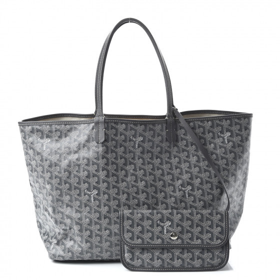 GOYARD Goyardine Saint Louis PM Grey | FASHIONPHILE (US)