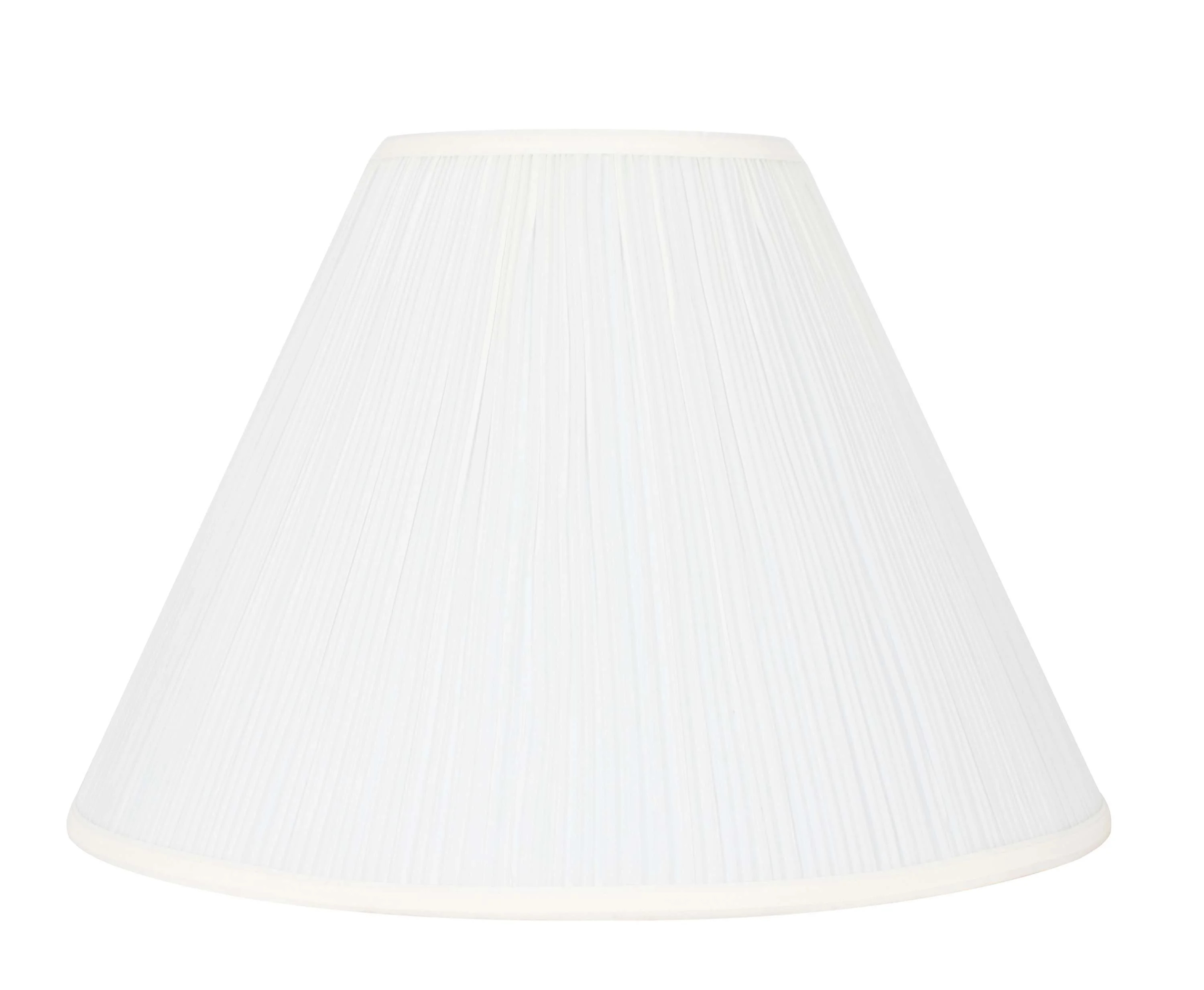 Mainstays 7x18x13" Empire Off-White Pleated Lamp Shade | Walmart (US)