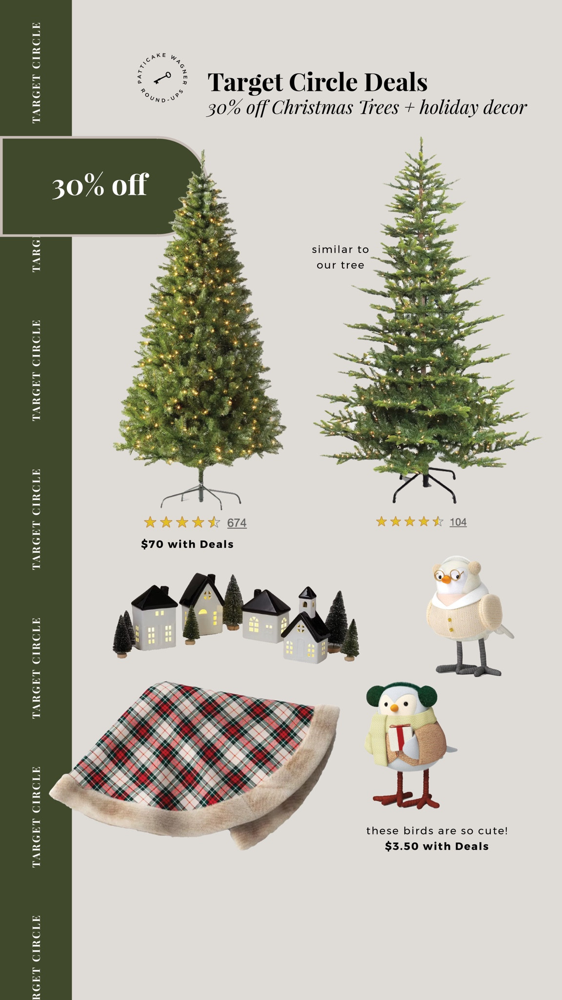 Target Circle Week: 30% off Christmas trees and holiday decor. Sharing my picks, including these adorable bird figures for $3.50! 

#LTKHoliday #LTKHome #LTKSaleAlert