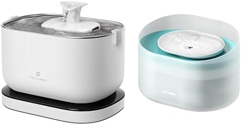 Bundle of PETLIBRO Cat Water Fountain, Wireless Pet Fountain Battery Operated, + PETLIBRO Dog Wat... | Amazon (US)