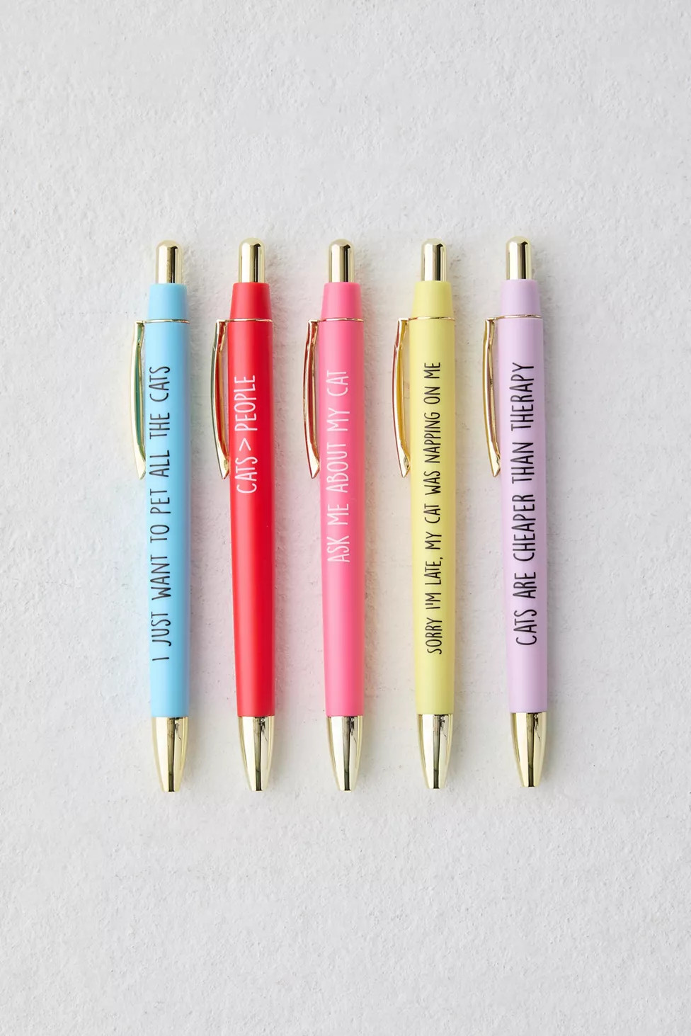 Cat Lover Pen Set | Urban Outfitters (US and RoW)