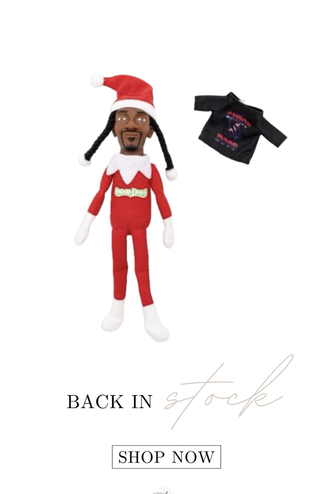 Snoop on a stoop is back!!!! Endless hours of holiday fun with this spin on traditional elf on a shelf!

#LTKSeasonal #LTKHoliday #LTKGiftGuide