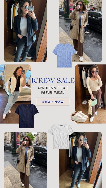 Jcrew Memorial Day sale! 40% off use code:WEEKEND 