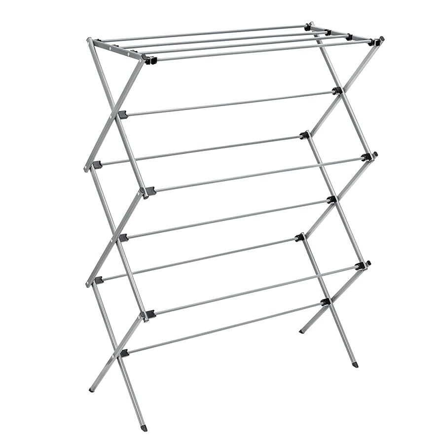 Honey-Can-Do Collapsible Laundry Drying Rack, Sturdy Steel, Foldable & Portable Clothes Drying Ra... | Amazon (US)