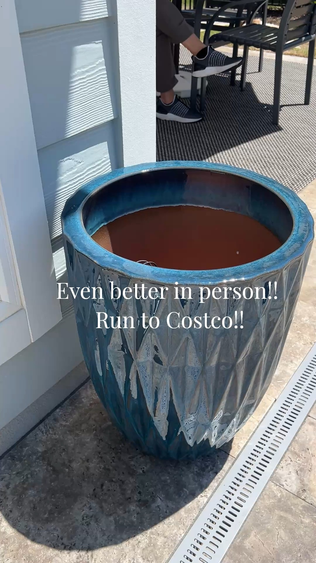 Dont’t sleep on this one friends. This huge pot was only $49.99!!! We got three at Costco today. They aren’t online, probably because shipping would be hard. Go in store to find. ✨

#LTKOver40 #LTKSeasonal #LTKHome