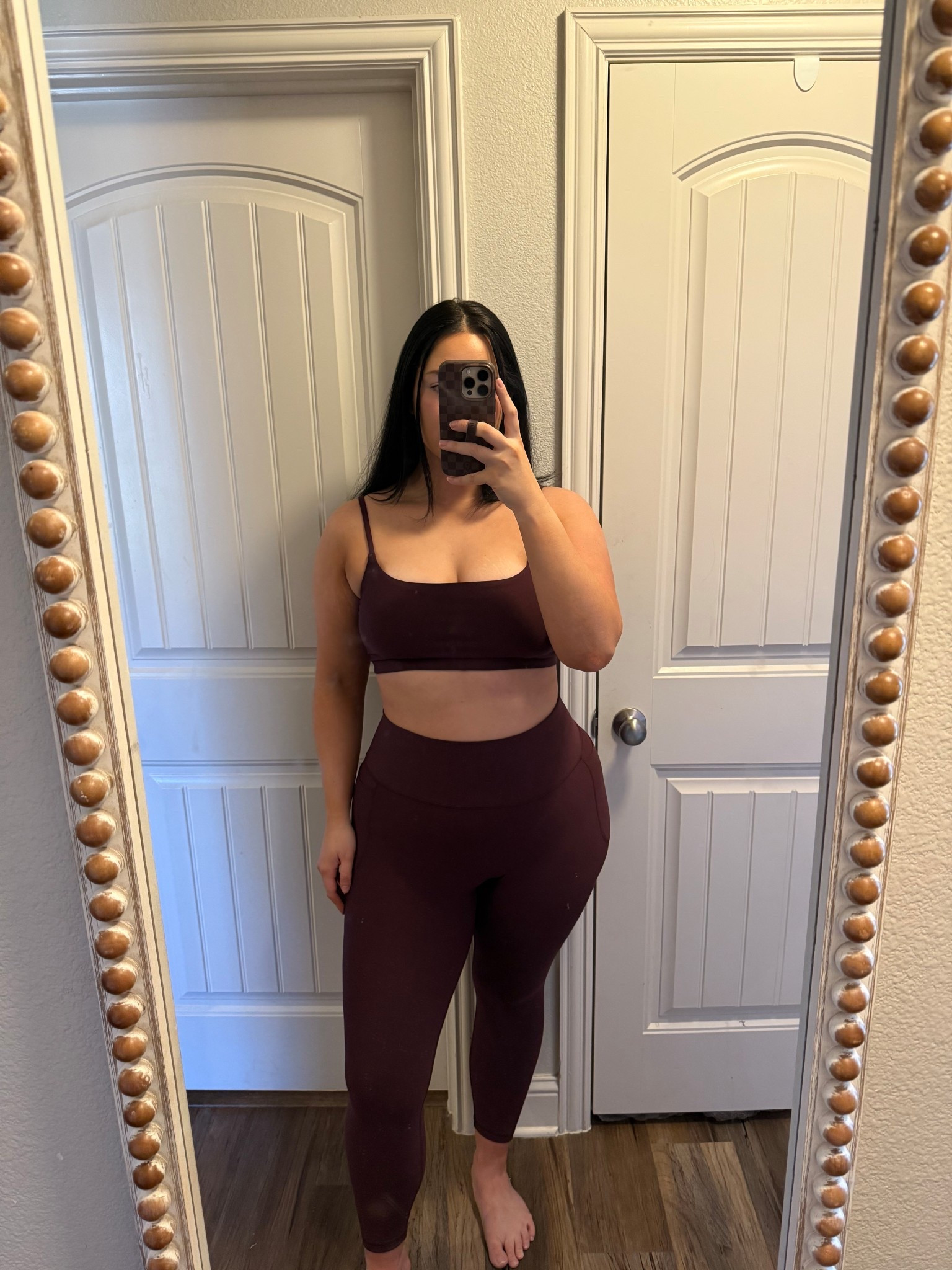 High waisted leggings with NO front seam! Wearing size XL in both ❤️

#LTKMidsize #LTKootd #LTKgrwm