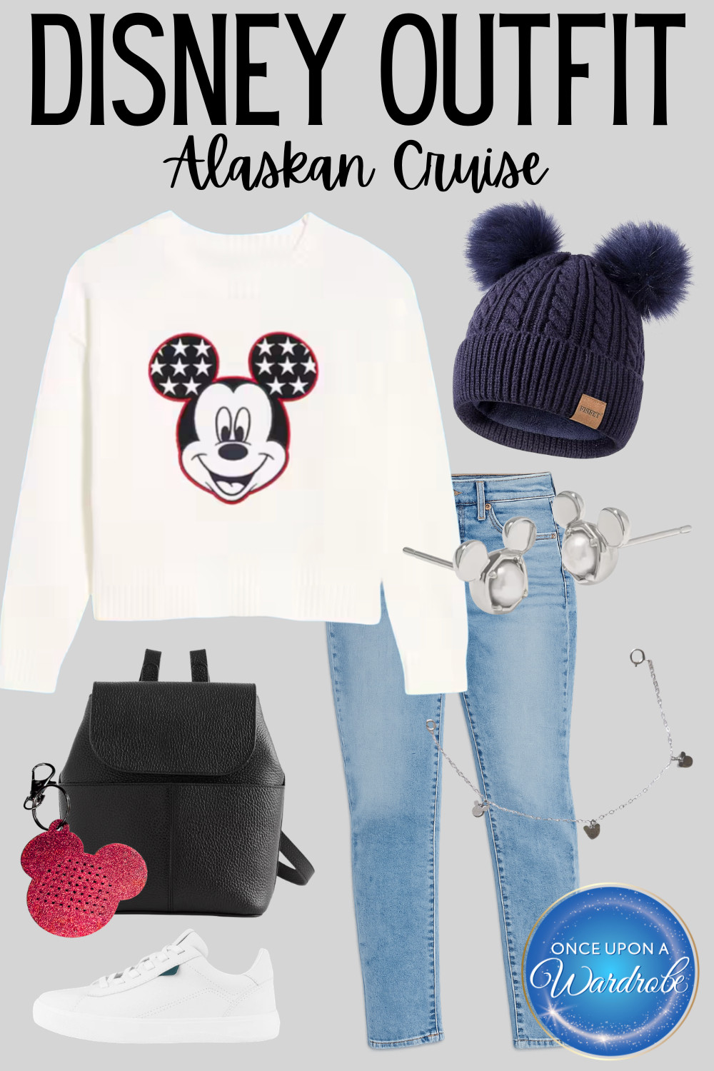 Alaska cruise days call for cozy layers and practical outfits ❄️ This Disney Alaska Cruise outfit combines warm basics with subtle Disney details for glacier viewing, port days, and chilly mornings on deck. Perfect for Disney Wonder sailings, Alaska cruise packing lists, and Disney Cruise outfit inspiration that keeps comfort and style in mind. 

 #LTKootd #LTKTravel