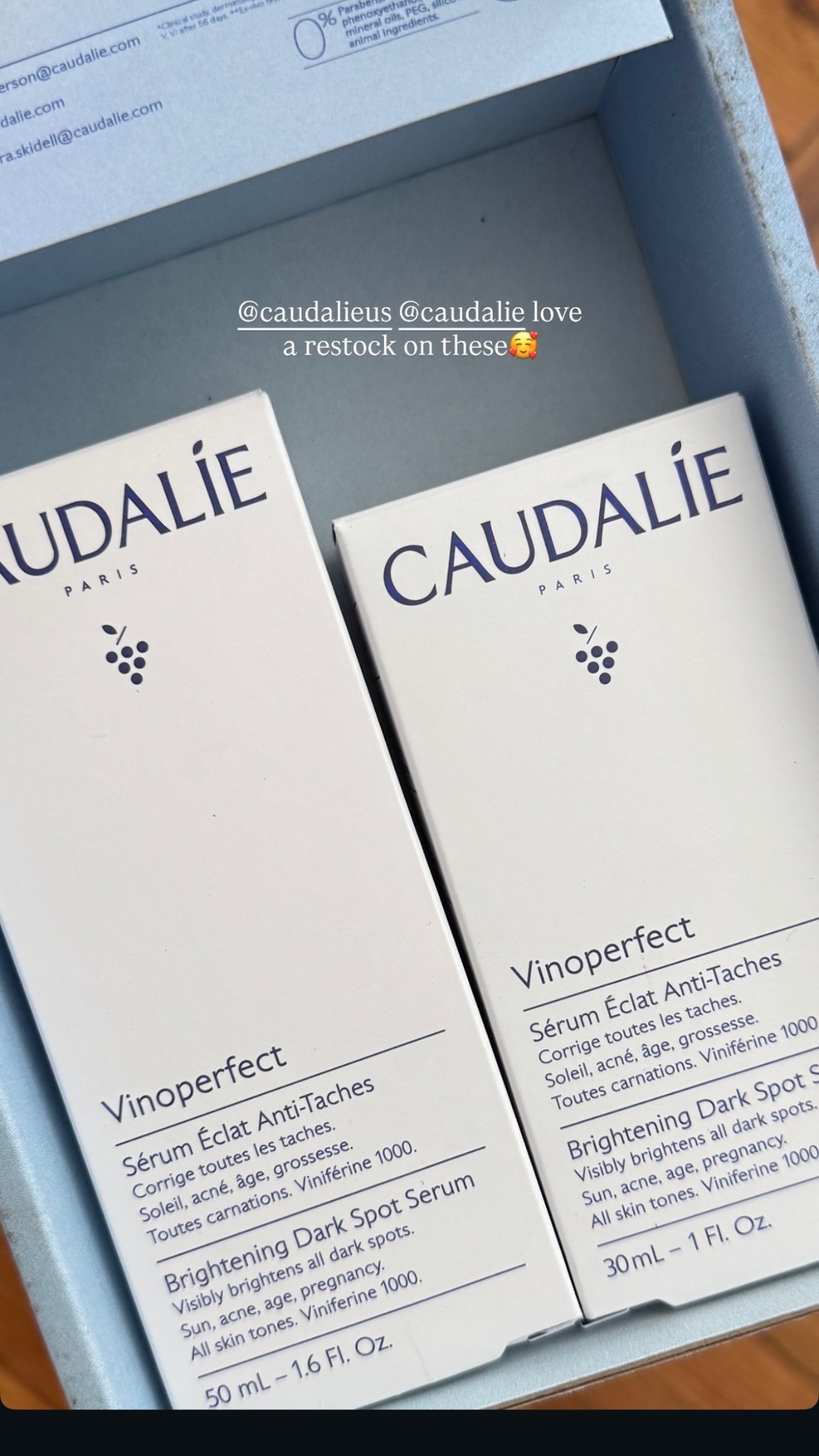 Love this skincare product. I always keep this in my collection! Caudalíe Vinoperfect serum brightens and combats dark circles caused by sun, acne, or pregnancy. Perfect for anti-gaining / Mother’s Day gift idea … 

For more links to spring outfits 2026, country concert outfits, spring dresses, date night outfits, vacation outfits beach, business casual workwear, work outfts, travel outfits, follow me on LTK! ✨

#LTKBeauty #LTKselfcare #LTKMothersDay