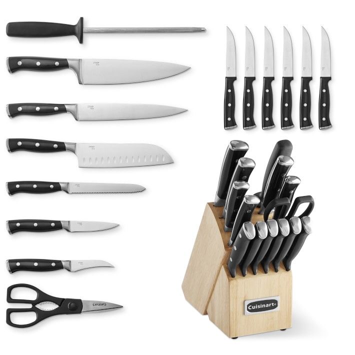 Cuisinart 15-Piece Triple Rivet Cutlery Block Set | Williams-Sonoma
