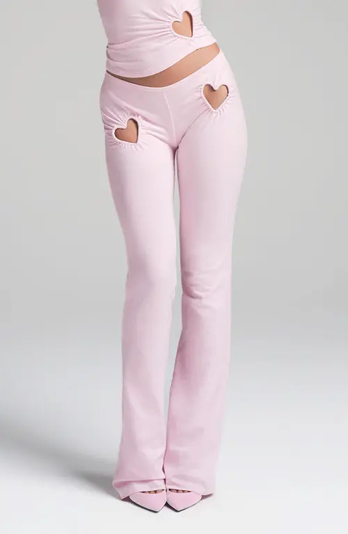 SKIMS Heart Cotton Blend Jersey Leggings in Cherry Blossom at Nordstrom, Size Xx-Small | Nordstrom
