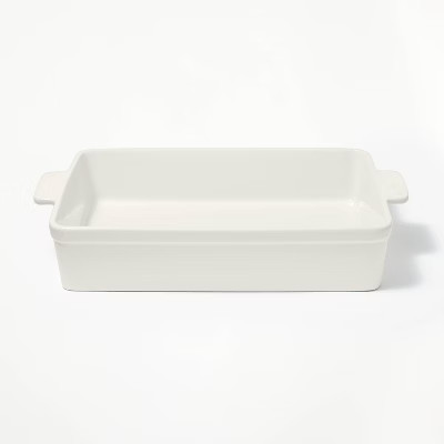 9"x13" Rectangle Stoneware Baking Dish Cream - Figmint™ | Target