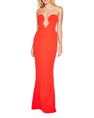 Minx Plunging Strapless Gown | Bloomingdale's (US)