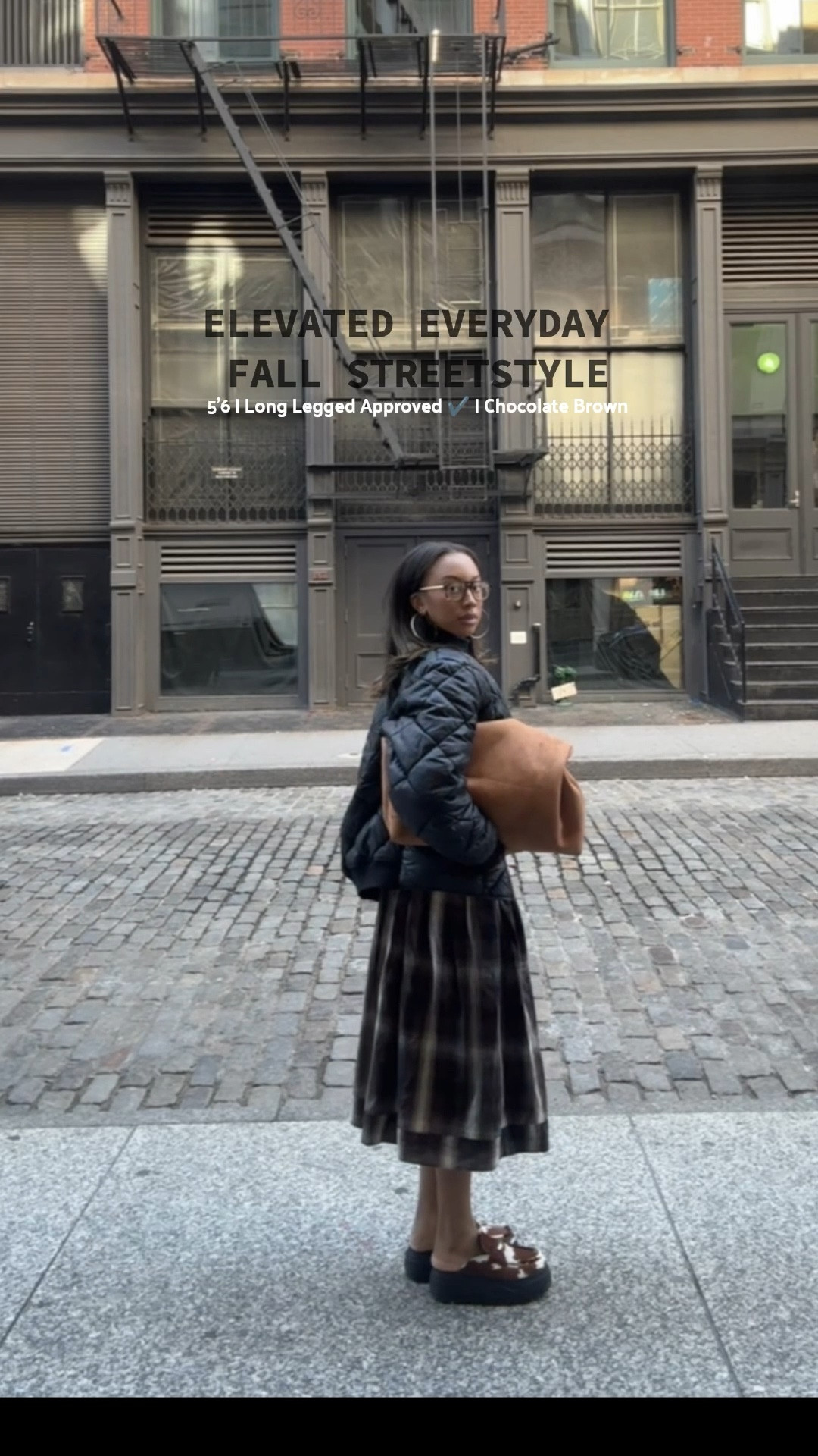 everyday elevated nyc streetstyle for the girlies wanting to incorporate chocolate/espresso brown in their fall fit rotation! 🧳👗


wearing
thrifted brown plaid skirt from L Train Vintage 
Mocha Brown slouchy suede bag from GAP 
Air Jordan cowhide mules (so comfy!) 



#LTKSeasonal #LTKHoliday #LTKStyleTip