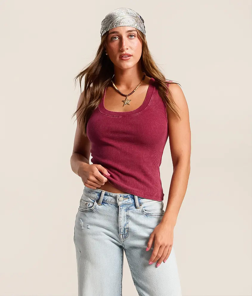 Washed Two Way Tank Top | Buckle