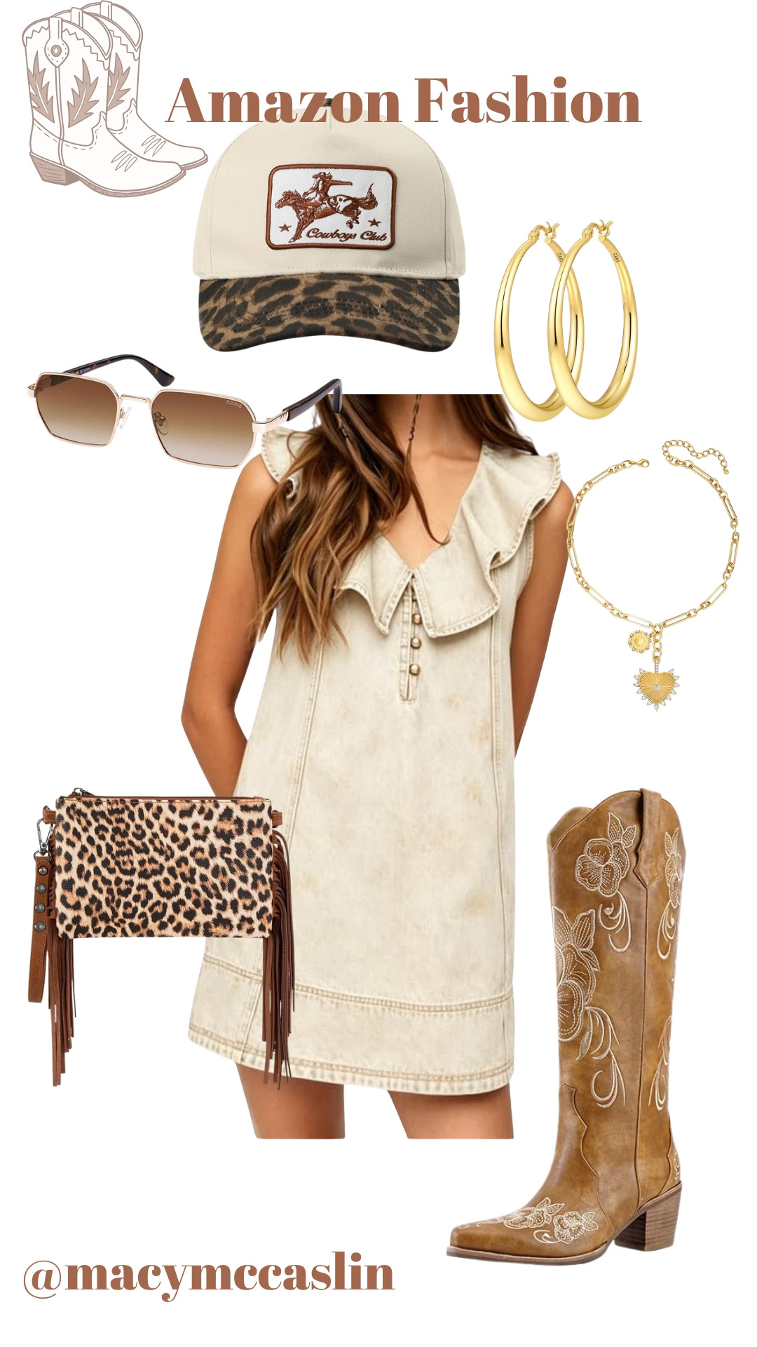 Loving my western boho Amazon finds! Check out these stylish pieces for your next adventure. 🌵🤠 #westernfashion #bohemianstyle 

 #LTKootd #LTKSeasonal #LTKSaleAlert