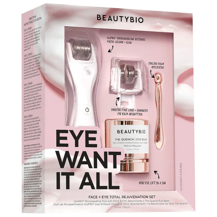BeautyBioEye Want It All Face + Eye Microneedling Set | Sephora (US)
