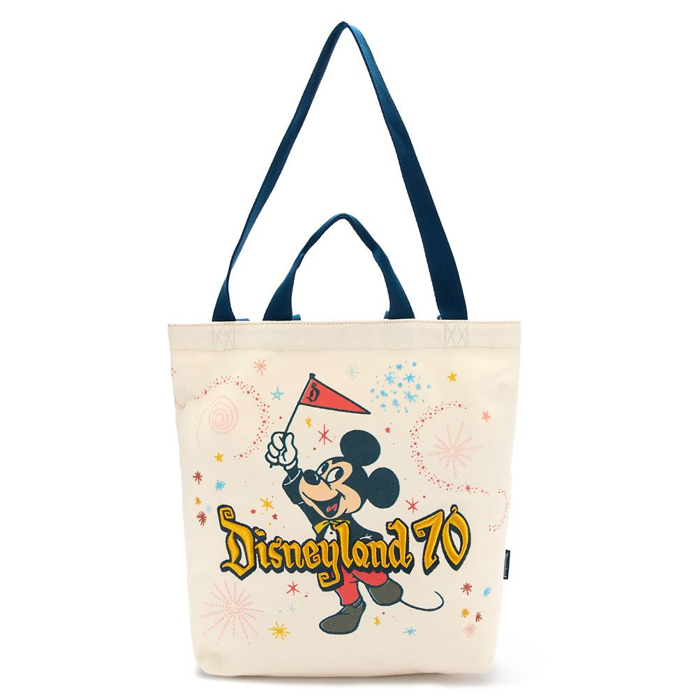 Mickey Mouse Canvas Tote – Disneyland 70th Anniversary | Disney Store