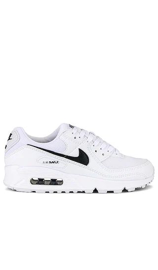Air Max 90 Sneaker in White, Black, & White | Revolve Clothing (Global)