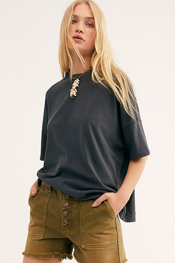 We The Free Fearless Tee by We The Free at Free People, Black, L | Free People (Global - UK&FR Excluded)