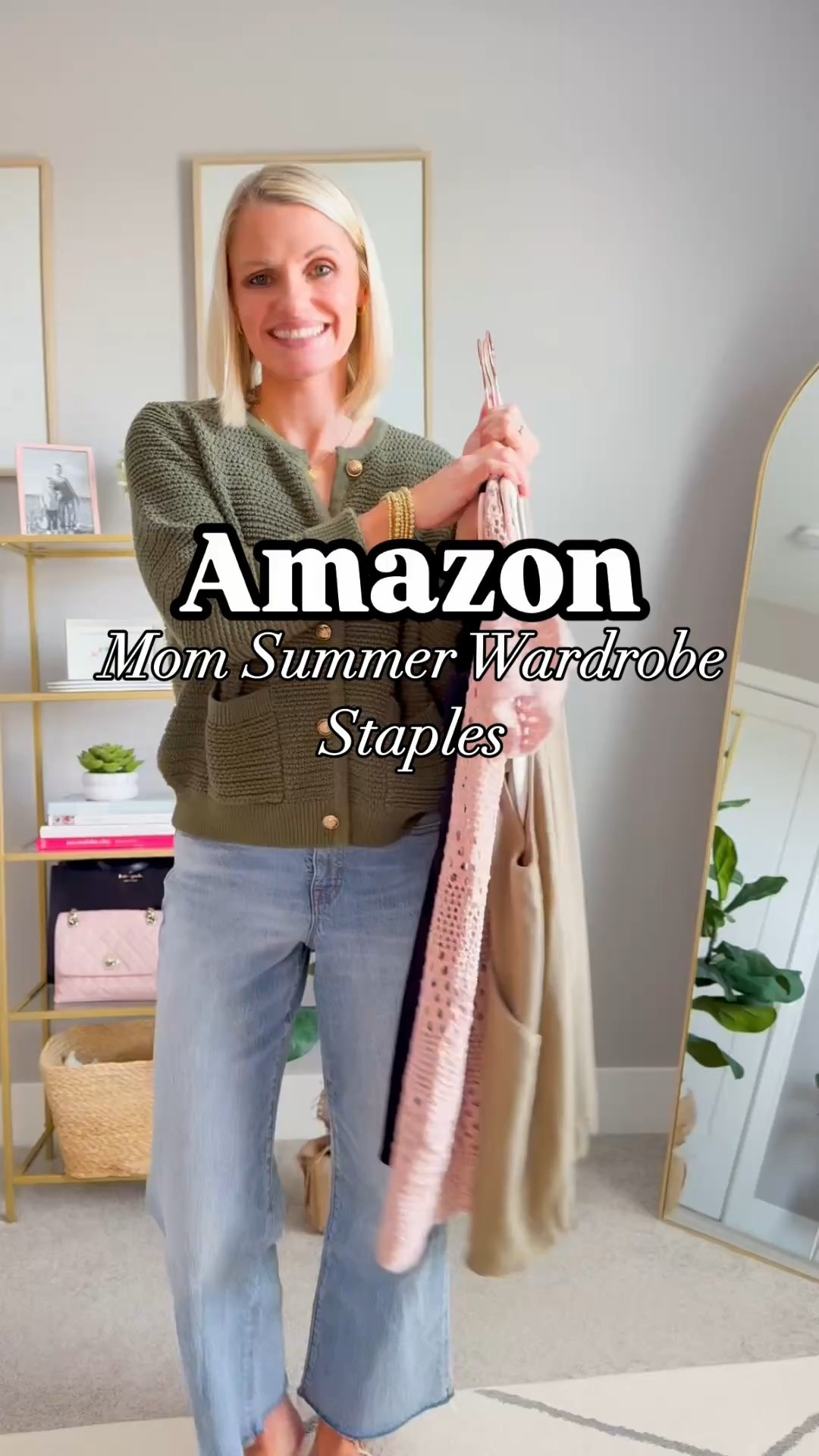 Amazon mom summer wardrobe staples! These are some important staples I have in my closet that help make getting dressed in the  summer months easy! I’m wearing a small in all! 

#LTKStyleTip #LTKPetite #LTKFindsUnder100