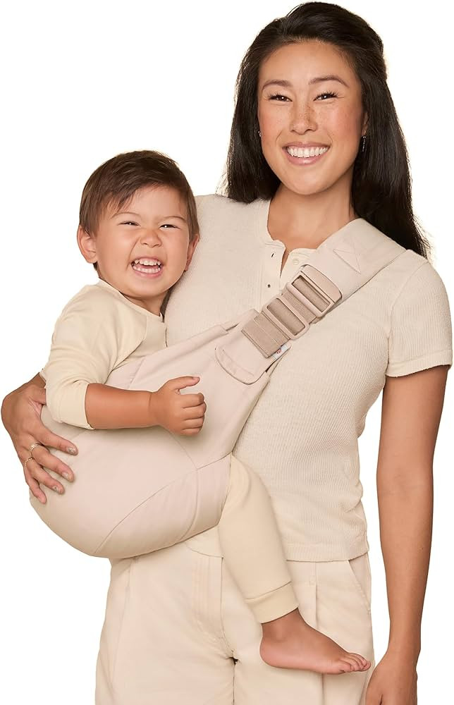 Ergobaby Upsie Hip Sling – Natural Beige Baby Carrier – Lightweight, Adjustable Sling for Tod... | Amazon (US)