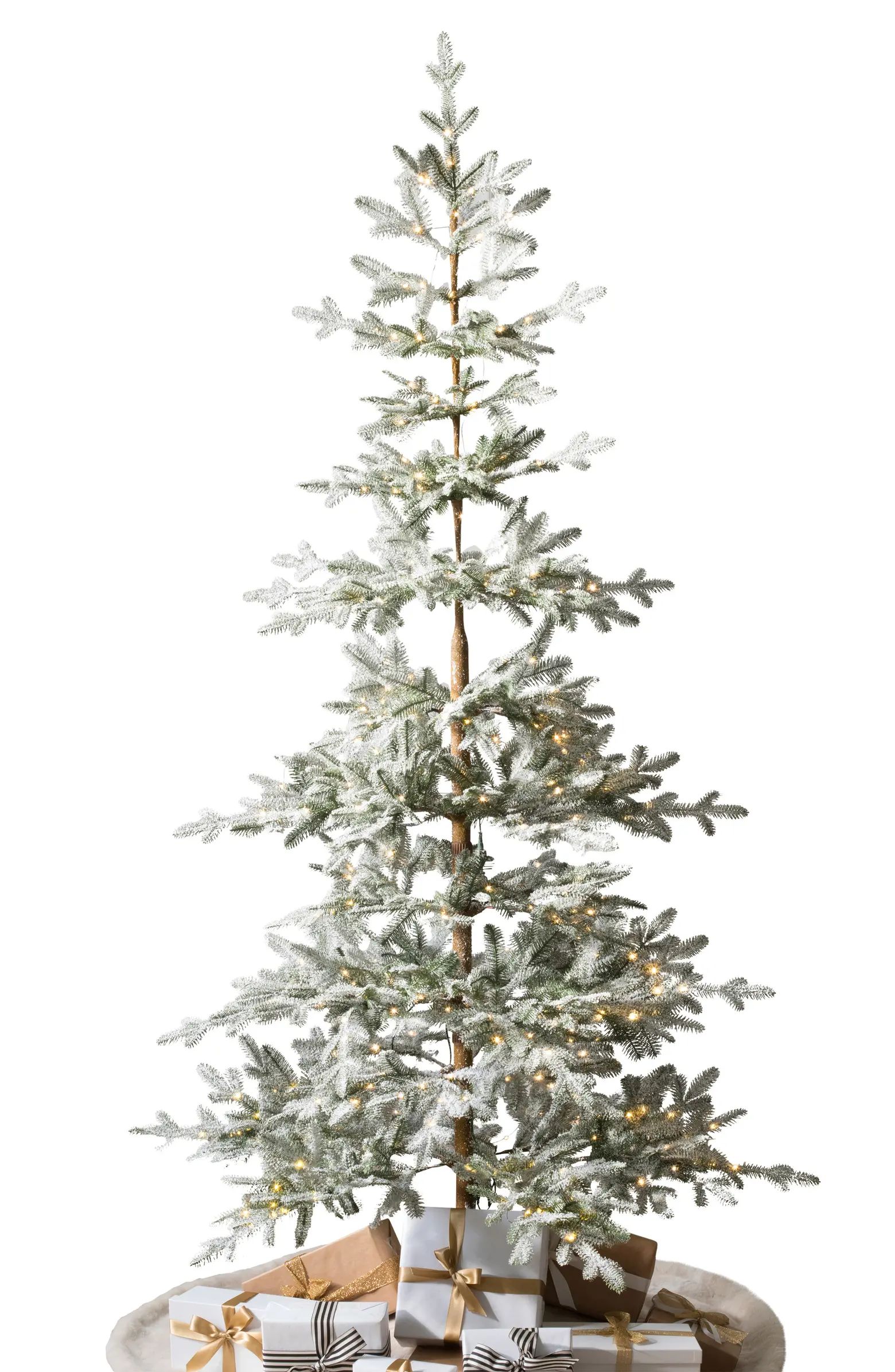 Frosted Alpine Balsam Fir Pre-Lit Artificial Tree | Nordstrom