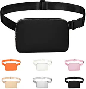 Multi-functional Crossbody Belt Bag for Women and Men - Fanny Pack and Waist Bag Combination for ... | Amazon (US)