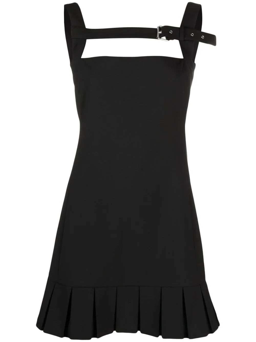 belted-detail mini dress | Farfetch Global