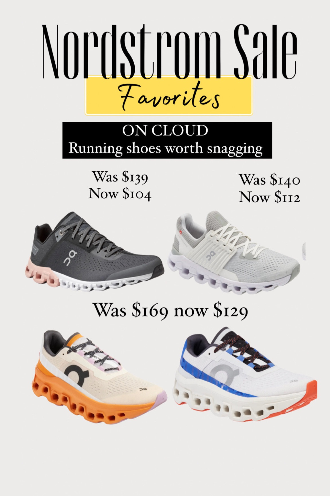 Cloudflow Running Shoe (Women) curated on LTK