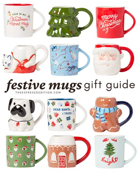 Coffee mugs are always a great gift idea! 🎁 These are super affordable (all under $15) and festive for the holiday season ☕️



#LTKGiftGuide #LTKHoliday #LTKSeasonal