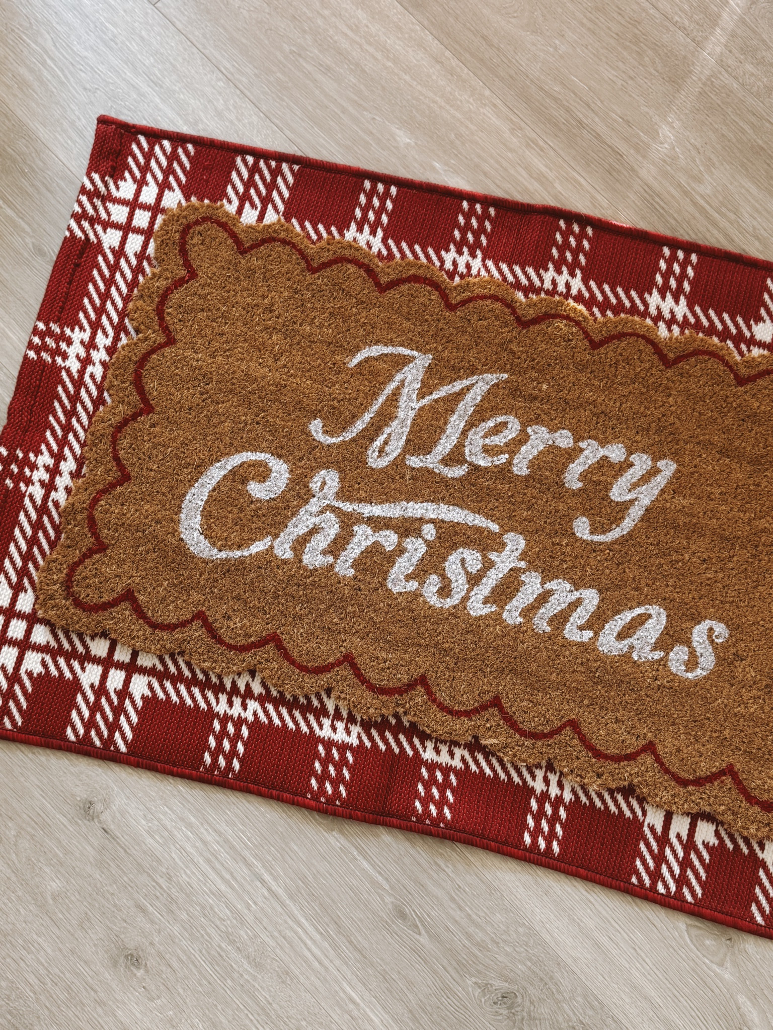 So excited about this Christmas doormat combination for my front porch & they’re currently on sale!! 🤗🎄❤️

Traditional Christmas decor, Christmas front porch. 

#LTKSeasonal #LTKHome #LTKHoliday
