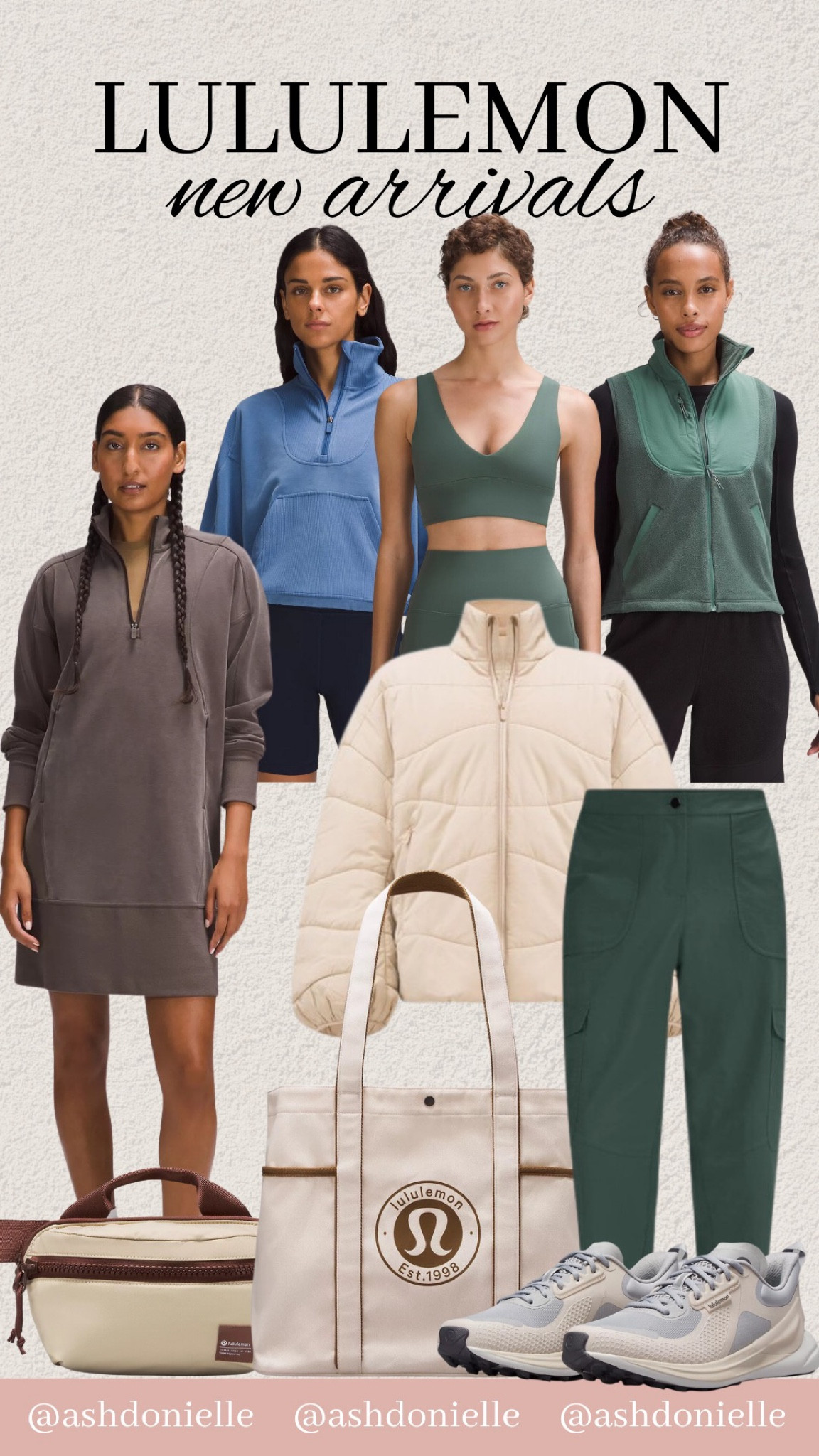 Lululemon new arrivals! 🩵

Fall athletic wear. Fall fashion. Lululemon. 

#LTKSeasonal #LTKstyletip #LTKfitness