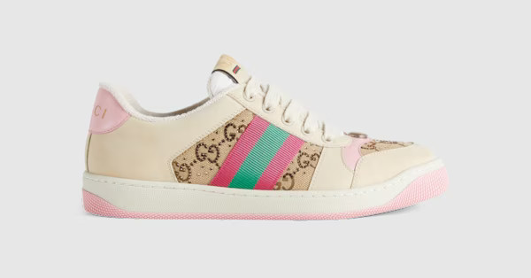 Gucci - Women's GG crystal Screener sneaker | Gucci (US)