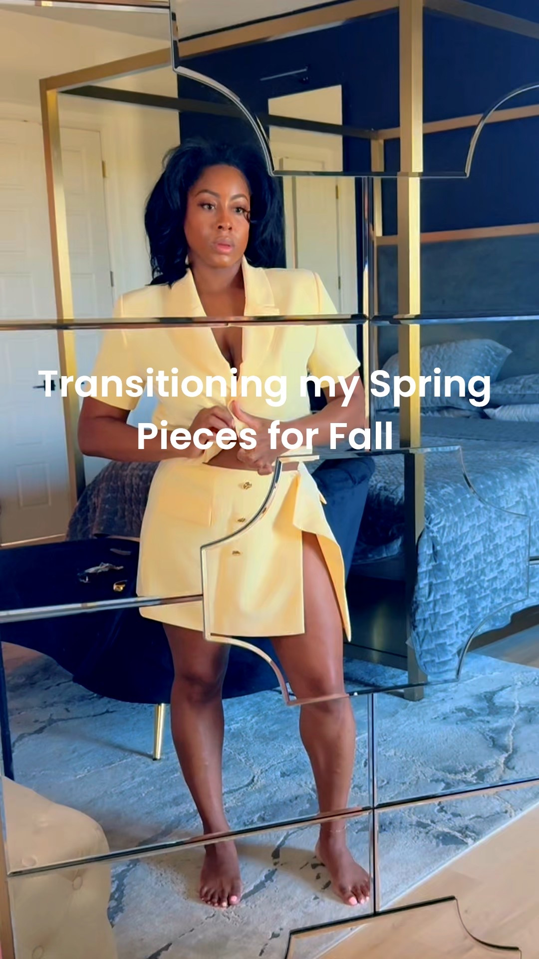 Taking my spring pieces into fall! Butter Yellow is a great color to transition into fall and mixing with chocolate brown takes your look up a notch. 

#LTKStyleTip #LTKFallSale #LTKFindsUnder100