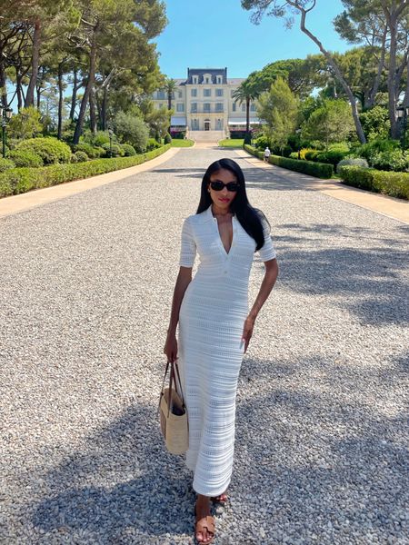 The perfect white summer dress for South of France. So chic and elegant. 

#LTKsalealert #LTKstyletip #LTKtravel