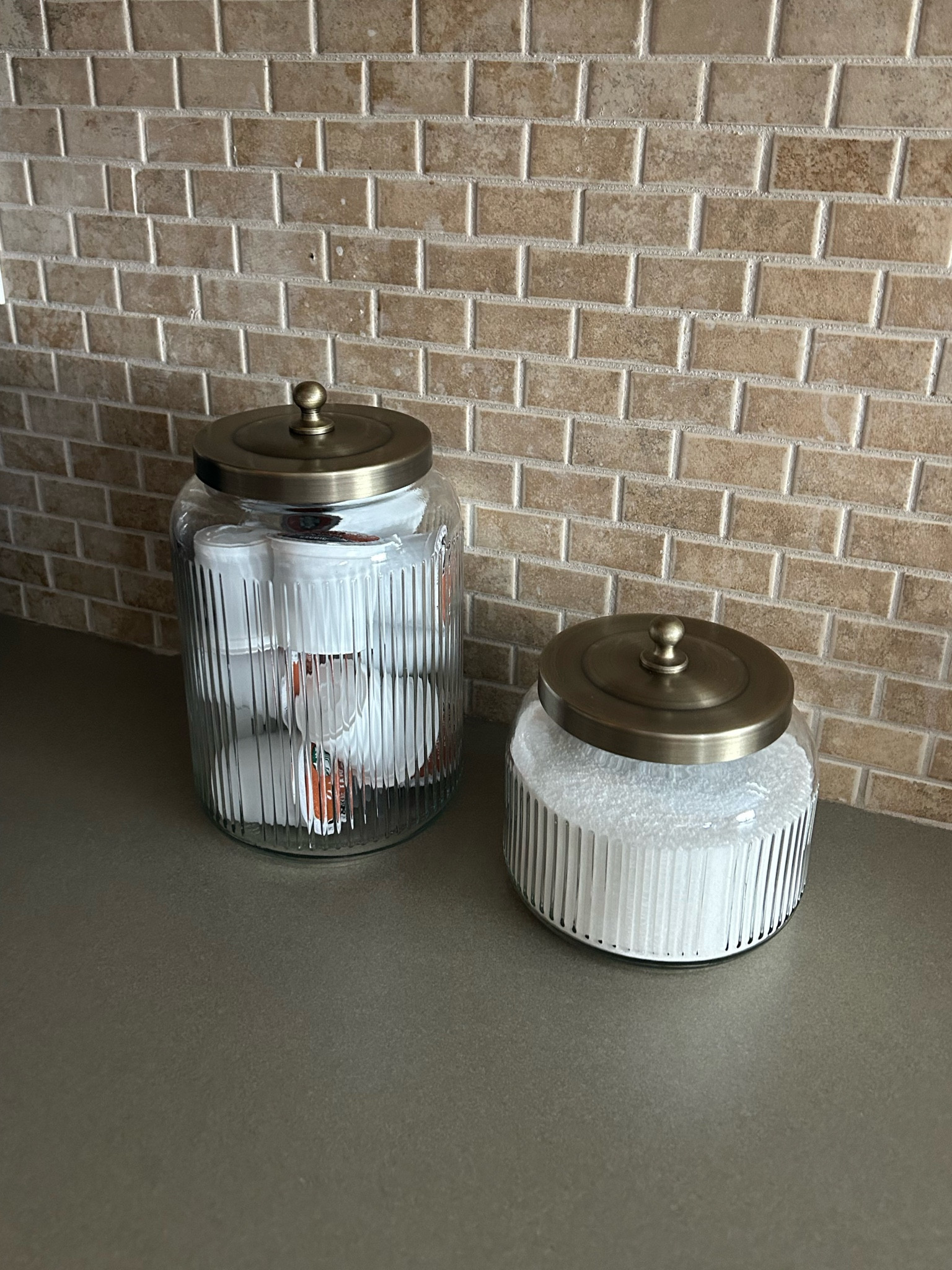 My new kitchen canisters ✨☕️ 