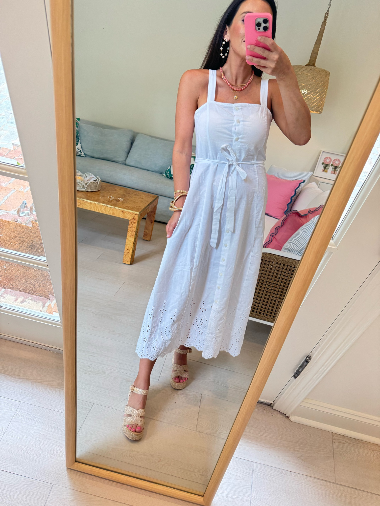 wearing xs • size up in chest i need the small! walmart white dress • affordable walmart find 

#LTKfindsunder100 #LTKfindsunder50 #LTKsalealert